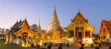 Wat Phra Singh In Chiang Mai, Thailand.
