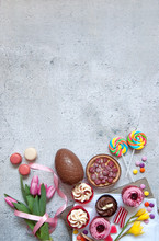 Sweet Food Selection For Easter