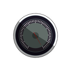 Canvas Print - Speedometer power car icon vector illustration graphic design