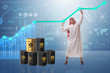 © Elnur - Arab businessman in oil price business concept