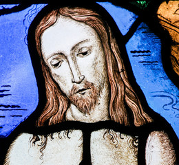 Papier Peint - Stained Glass - Jesus Christ