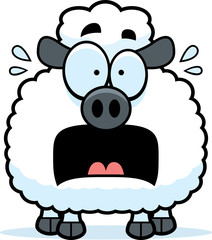 Sticker - Scared Little Lamb