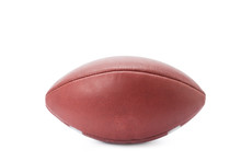 American Football Isolated On A White Background