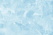 ice background texture. ice with different shapes and cracks.