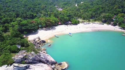 Wall Mural - Aerial view of the Thansadet Koh Phangan, Thailand