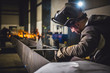 © kerkezz - Industrial Welder With Torch