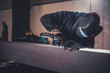 © kerkezz - Industrial Welder With Torch