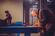 © kerkezz - Worker Using Angle Grinder
