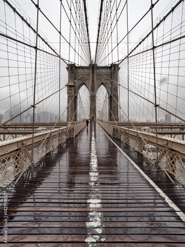 Naklejka dekoracyjna Puente de Brooklin