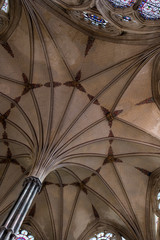 Interior View of Salisbury Cathedral