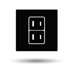 Sticker - Japan electrical socket icon