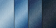 © Liudmila Ozerova - Vector various blue color jeans backgrounds, realistic denim cloth illustration, set of vertical banners with blue denim texture.