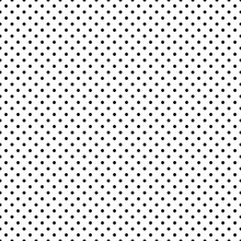 Seamless Polka Dot Pattern On A White Background