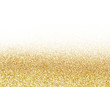 Gold background with sparkles and empty place for design.