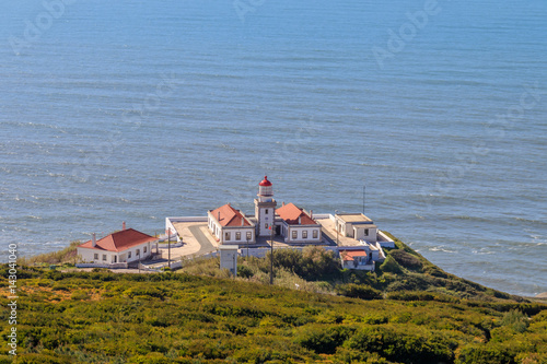 Vista Panorâmica do Farol do Cabo Mondego na Figueira da Foz Portugal Poster