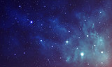 Fototapeta Na sufit - Beautiful space with nebula, realistic vector - EPS 10