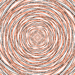 Aufkleber - Random concentric circles. Abstract background with irregular circular pattern