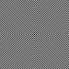 Fototapete - Repeatable geometric texture. Seamless minimalist monochrome pattern.