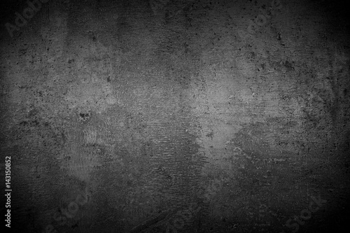 Fototapeta Black monochrome slate background.