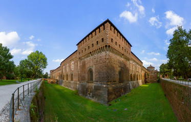 Sforza Castle in Milan Italy