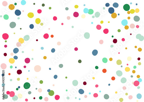 Vecteur Stock Abstract colorful confetti background. Isolated on the