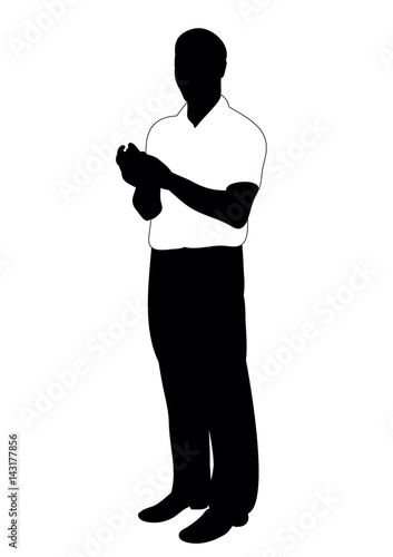 silhouette of men - Buy this stock vector and explore similar vectors at Adobe Stock | Adobe Stock