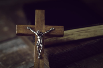 old christian crucifix