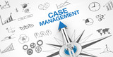 Fototapeta  - Case Management / Compass
