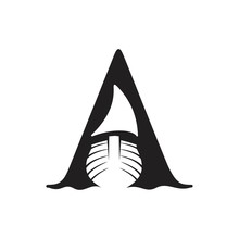 Ark Logo Vector. Letter A Logo.