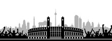 Skyline Berlin Stadion