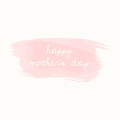 Wall Mural - Mother's Day Greeting Card Design