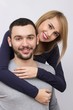© Saksoni - Casual loving couple posing