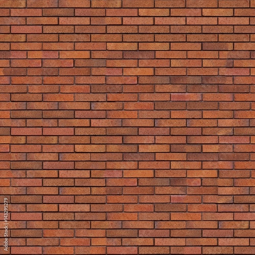 Naklejka - mata magnetyczna na lodówkę Brick Perfectly Seamless Texture