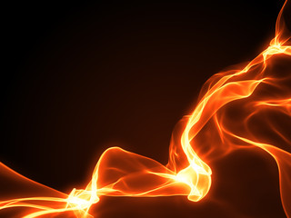 Wall Mural - abstract magic light red background