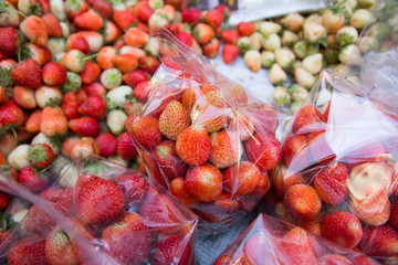 Fresh strawberries