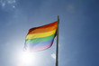 © BirgitKorber - Rainbow flag on a flagpole