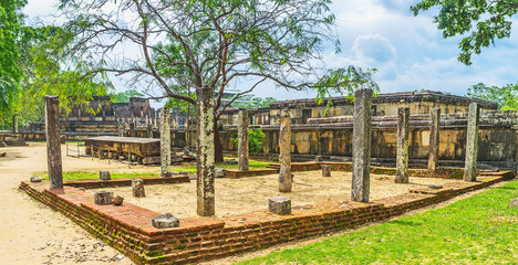 Wall Mural - The Dalada Maluwa archaeological site