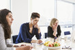 © FOLIO - Sweden, Women concentrating on discussion