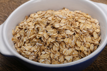 Raw oatmeal