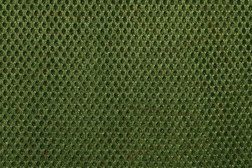 Sticker - Pattern of green retro plastic tissue