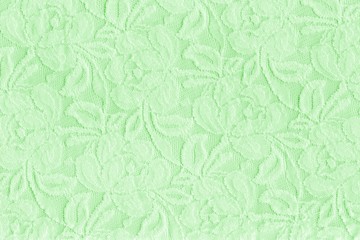 Pattern of green aged lace