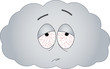 Emoji vectors clouds icons set