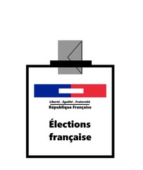 Canvas Print - Urne de vote d'une élection française