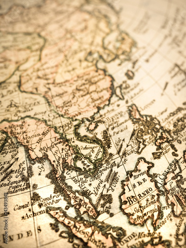 アンティークの世界地図 東南アジア Stock Photo Adobe Stock アンティークの世界地図 東南アジア Stock Photo Adobe Stock