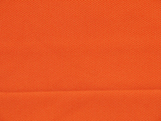 Poster - Orange fabric texture for background