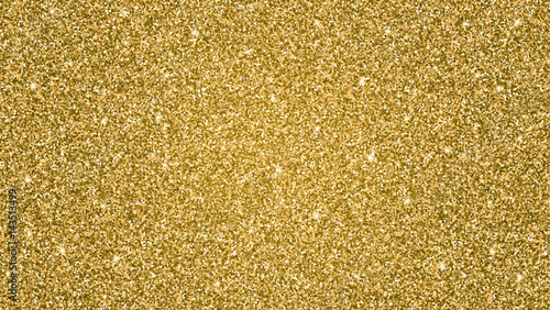 Fotografía Abstract shiny gold glitter background