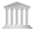  Greek or Roman Temple Columns