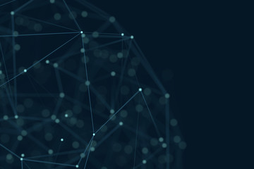 Aufkleber - Computer generated futuristic abstract background