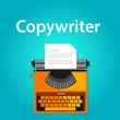 © bakhtiarzein - copywriter jobs typing machine typewriter office working vacancy