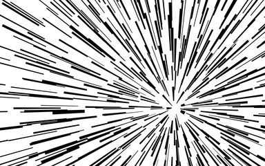 Wall Mural - sun rays or star burst elements